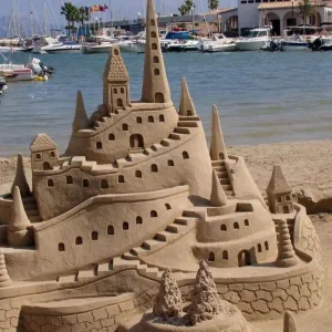 Sonhar com Castelo de areia - Sonhos.info