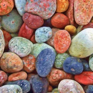 Sonhar com Pedras coloridas - Sonhos.info